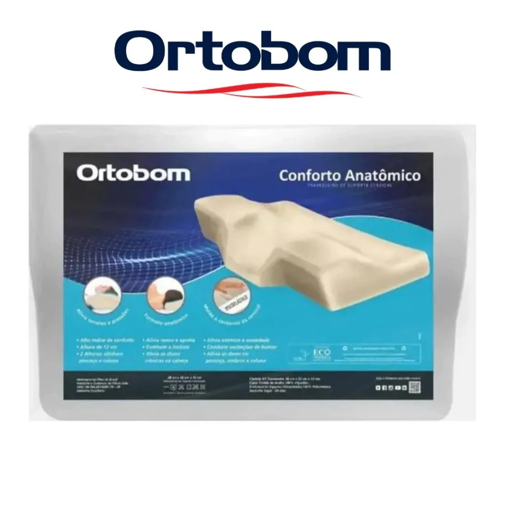 Travesseiro Conforto Anatômico – ORTOBOM