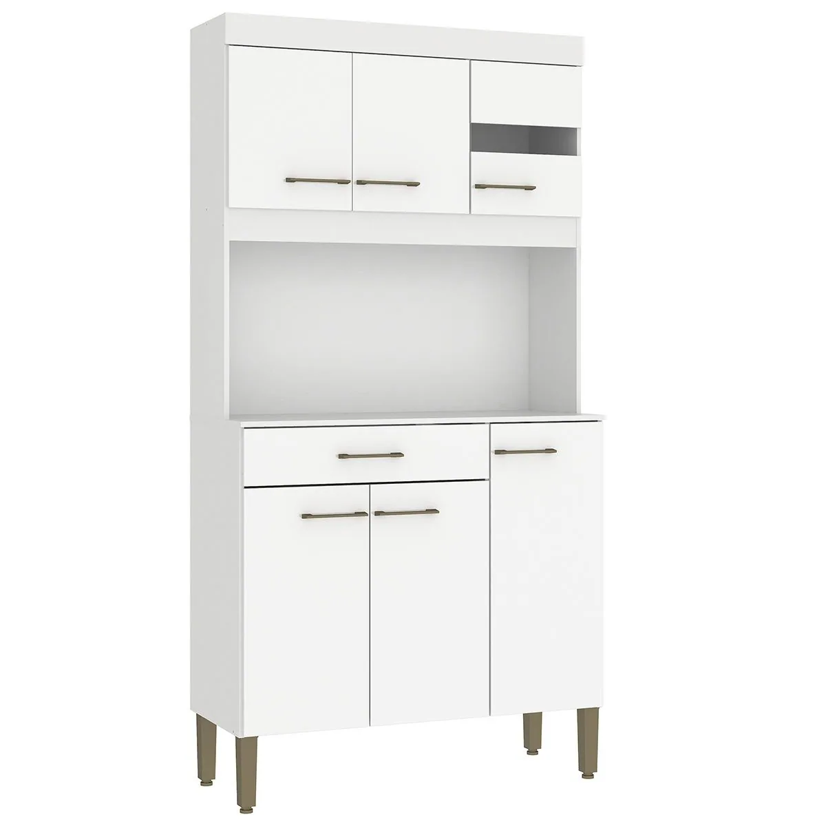 Kit Cozinha Carla K090 0,90 m Branco – FELLICCI