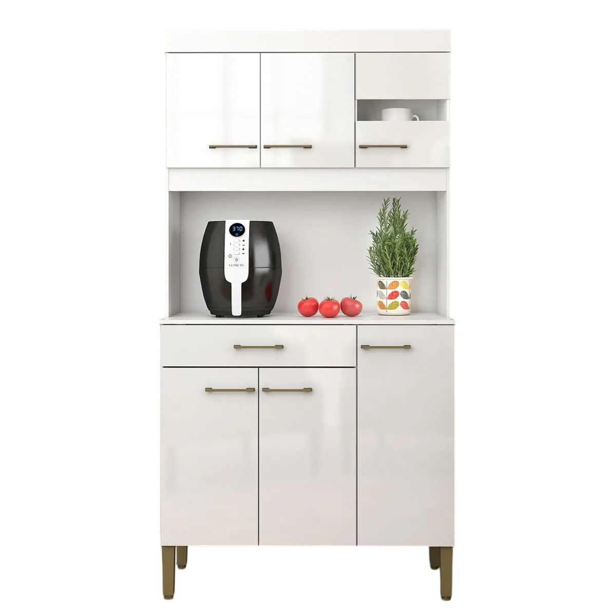 Kit Cozinha Carla K090 0,90 m Branco – FELLICCI
