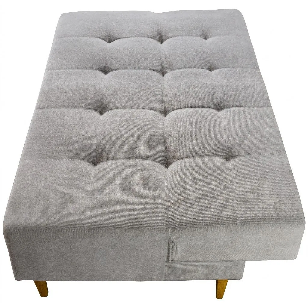 Sofá Cama Dallas Ref.48 1,81 m Linho Cinza 2502-B – LUXURY