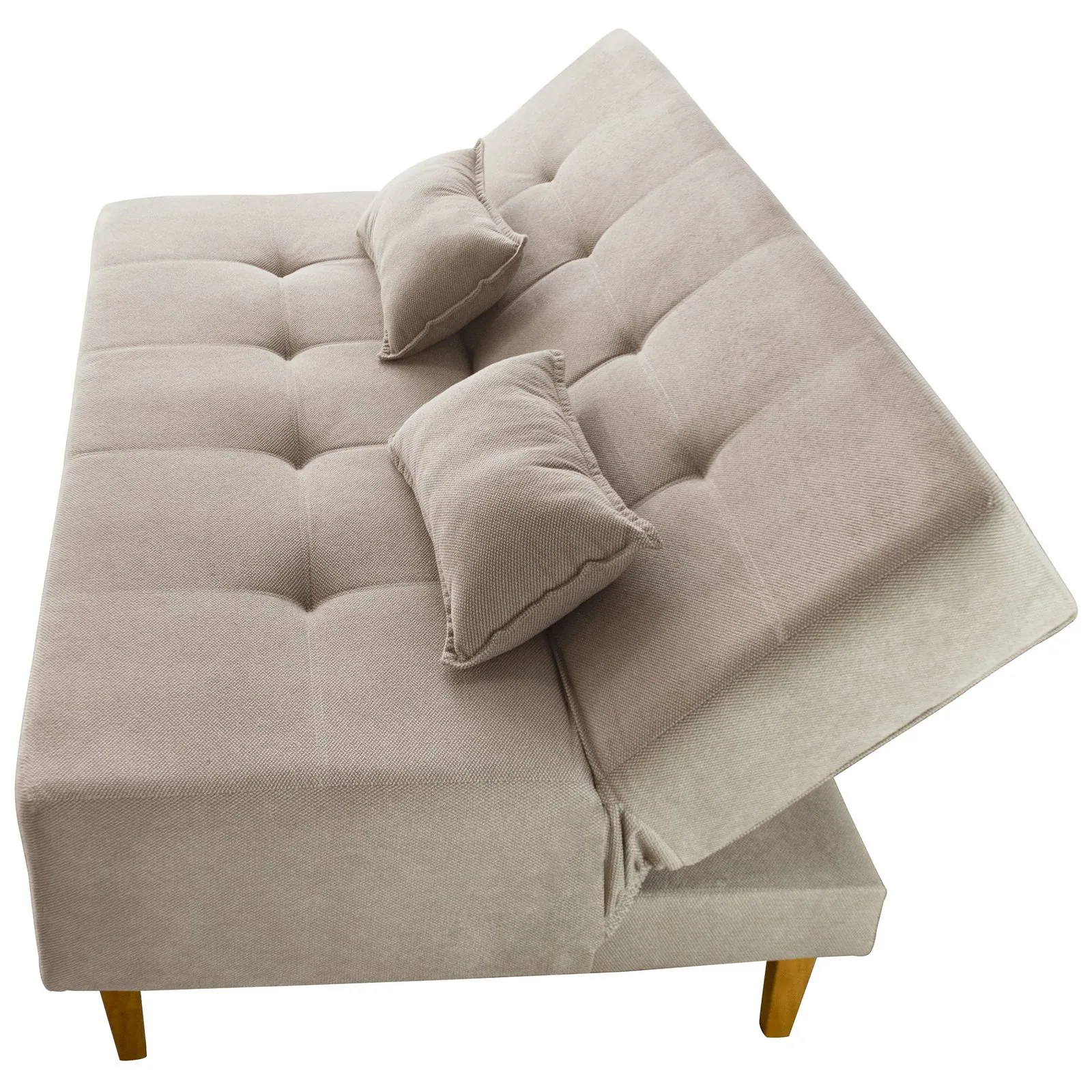 Sofá Cama Dallas Ref.48 1,81 m Linho Bege 2503-B – LUXURY
