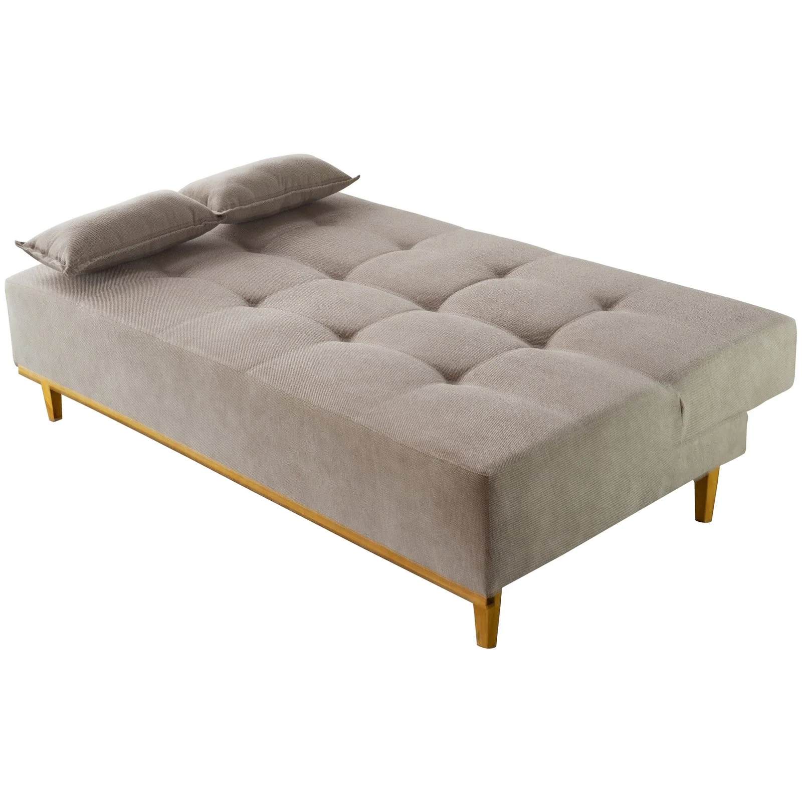 Sofá Cama Dallas Ref.48 1,81 m Linho Bege 2503-B – LUXURY