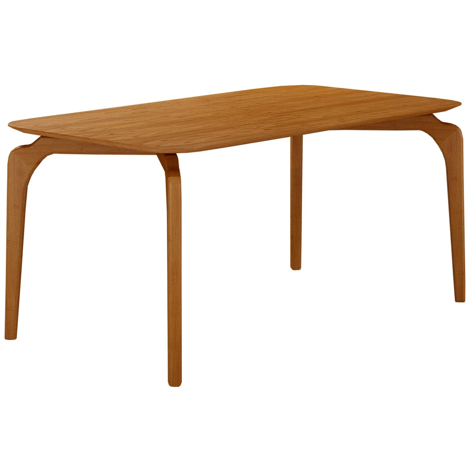 Mesa Capri 120 (S/Vidro) Laminado Natural – MÓVEIS VALVERDE