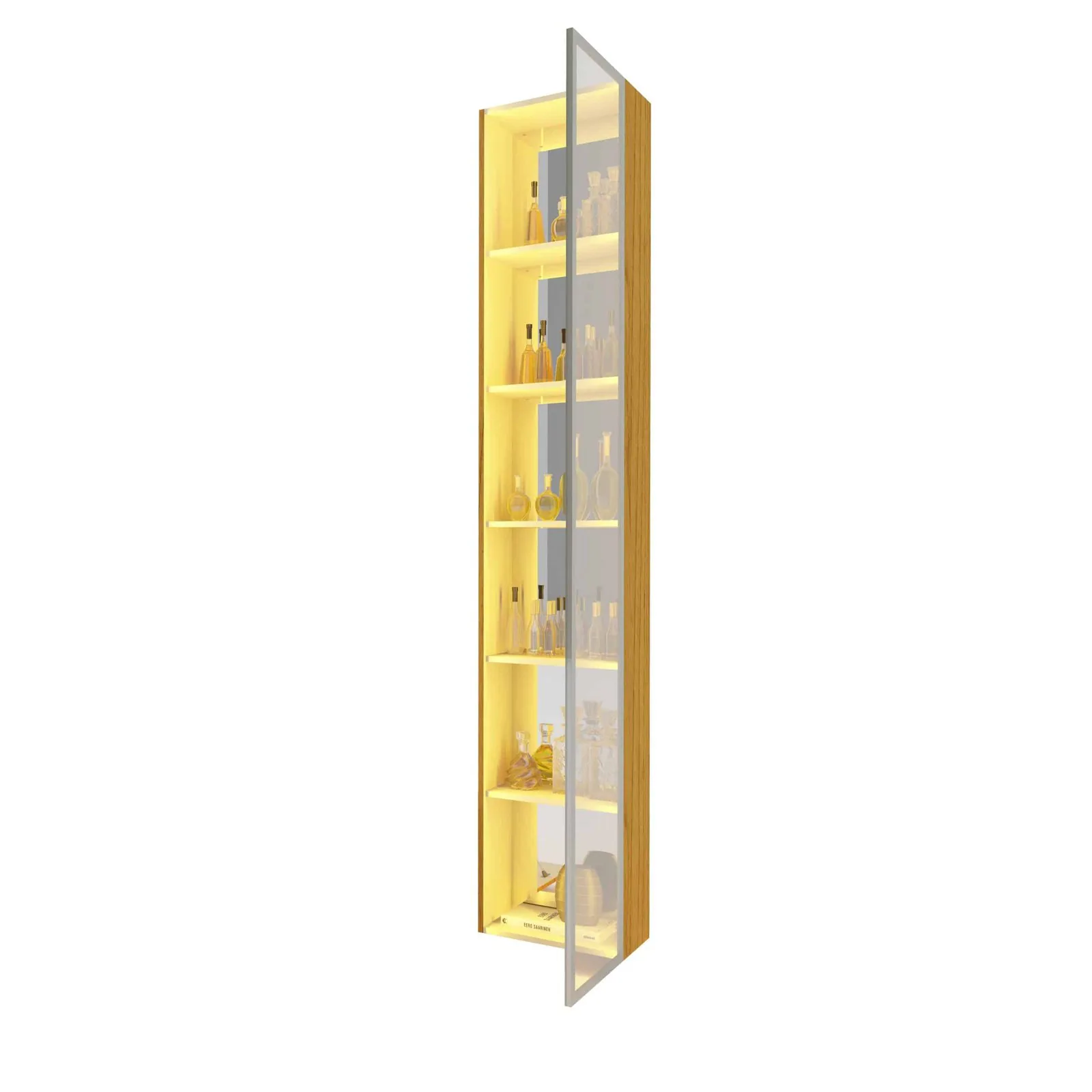 Cristaleira Torre Luminare Reflect Naturale – GELIUS
