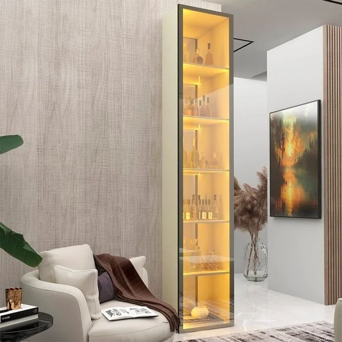 Cristaleira Torre Luminare Reflect Off White – GELIUS