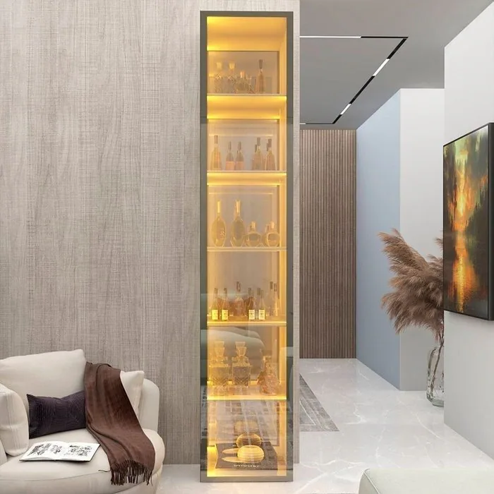 Cristaleira Torre Luminare Reflect Off White – GELIUS