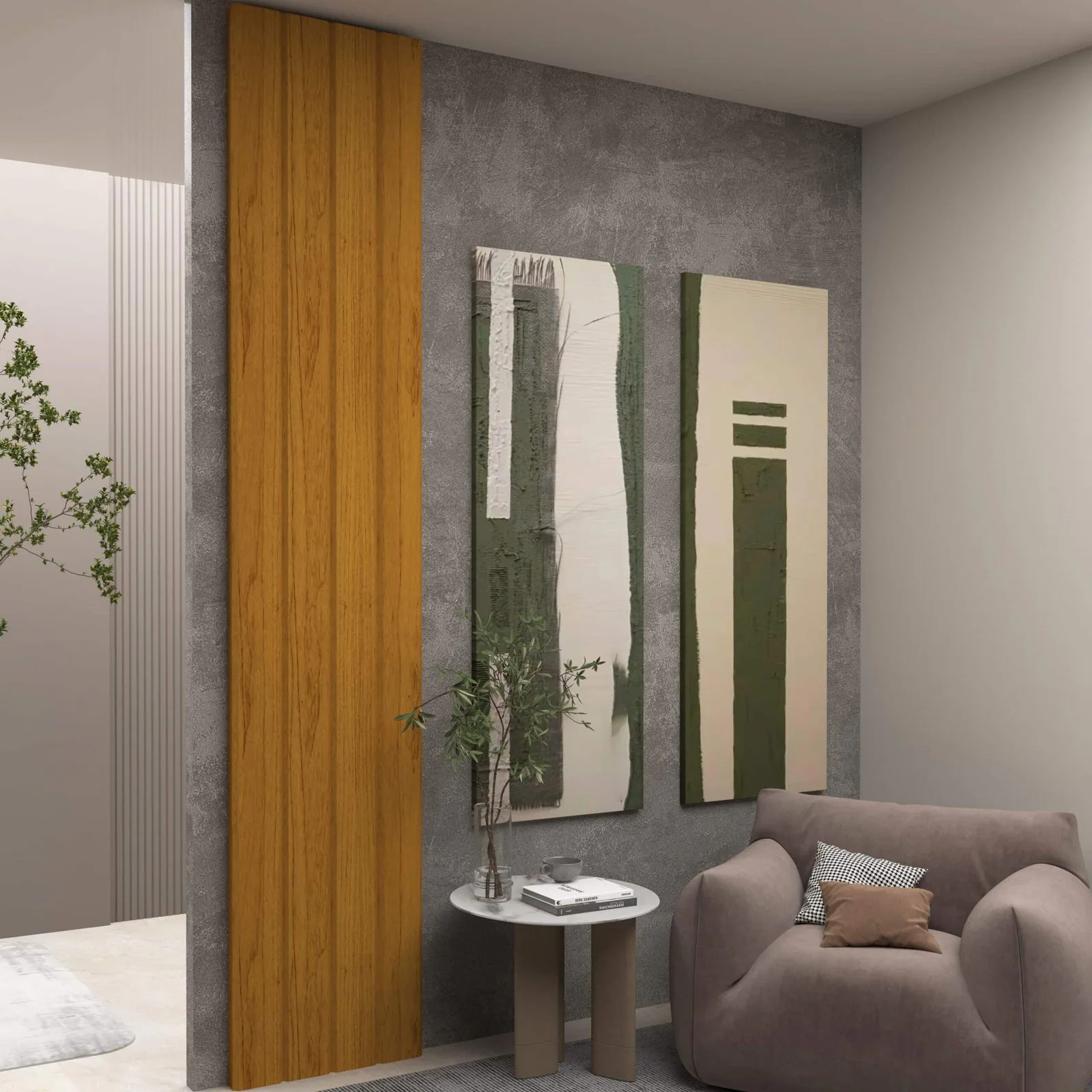 Placa Painel (Extensão) Majestade 46 cm Naturale – GELIUS