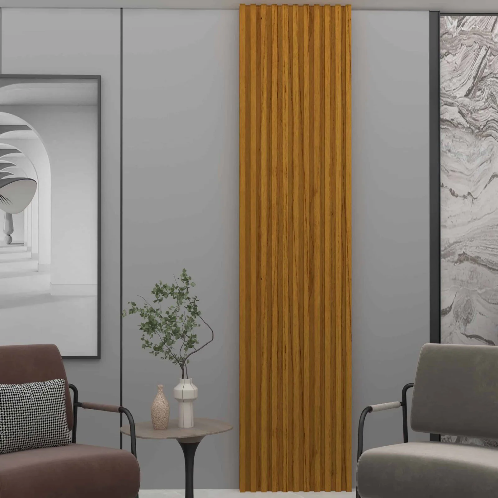 Placa Painel (Extensão) Supremo 46 cm Naturale – GELIUS