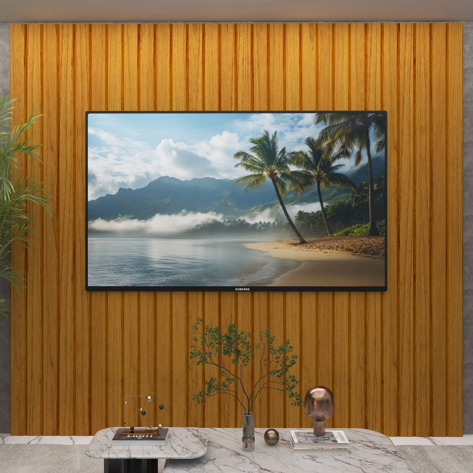 Painel até 85″ Majestade 230 Naturale – GELIUS