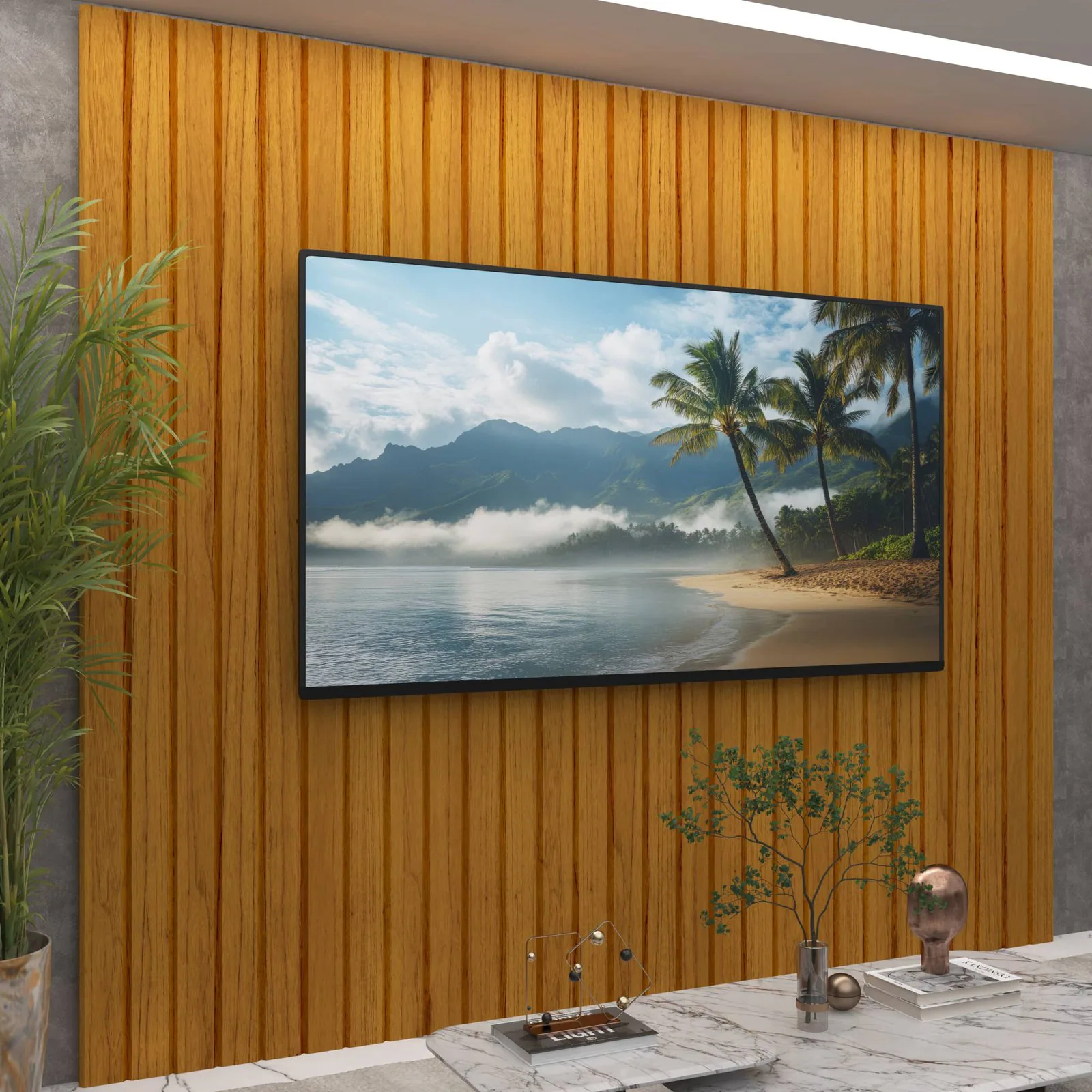 Painel até 85″ Majestade 230 Naturale – GELIUS