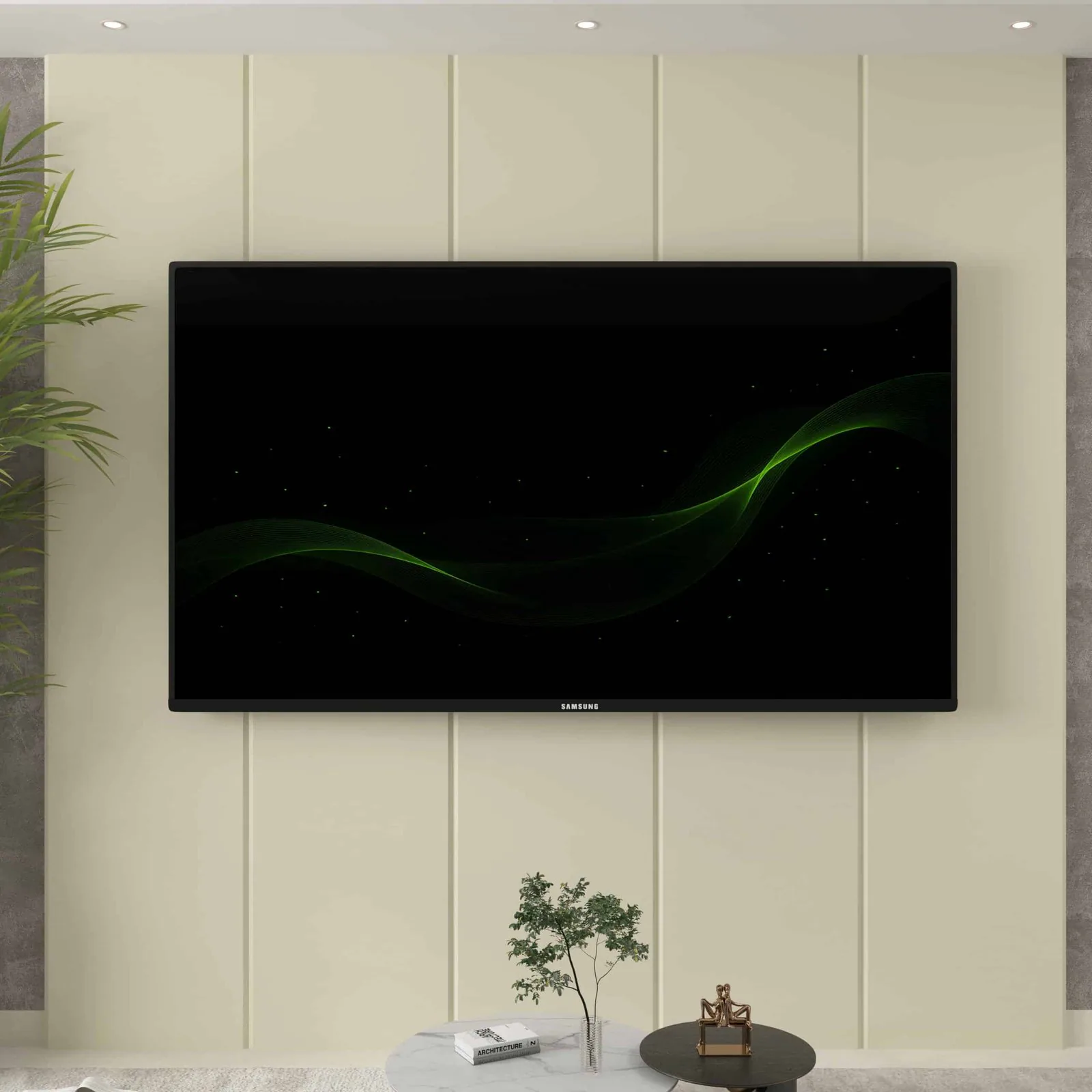 Painel até 85″ Realce 2,225 m Off White – GELIUS