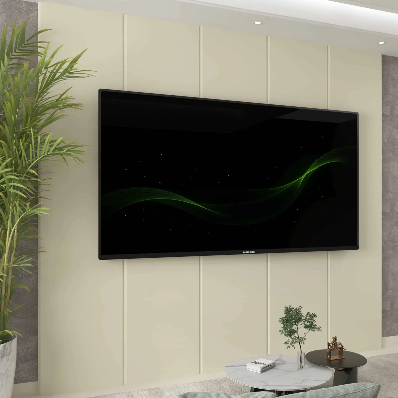 Painel até 85″ Realce 2,225 m Off White – GELIUS