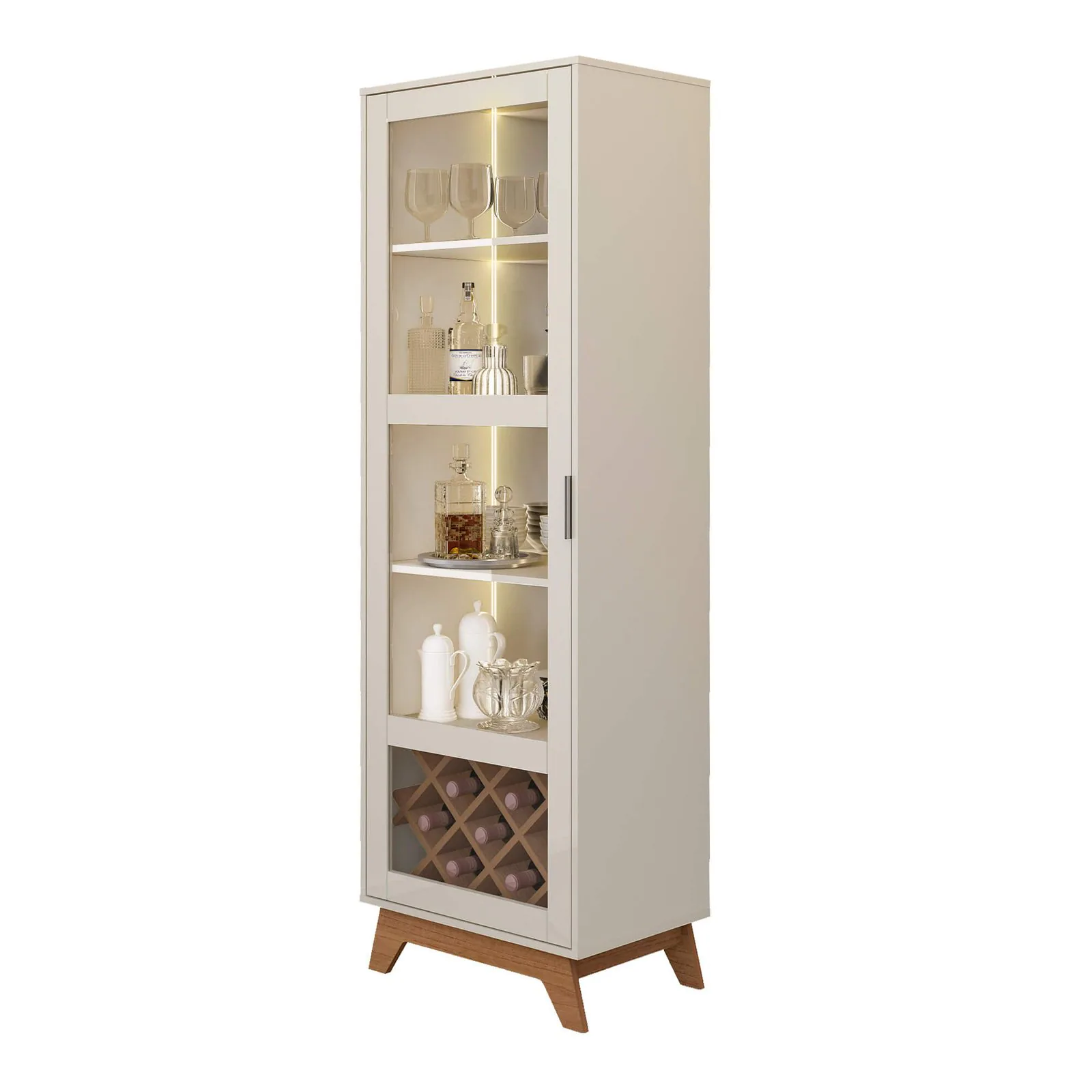 Cristaleira Mirage Cinamomo/Off White – ARTELY
