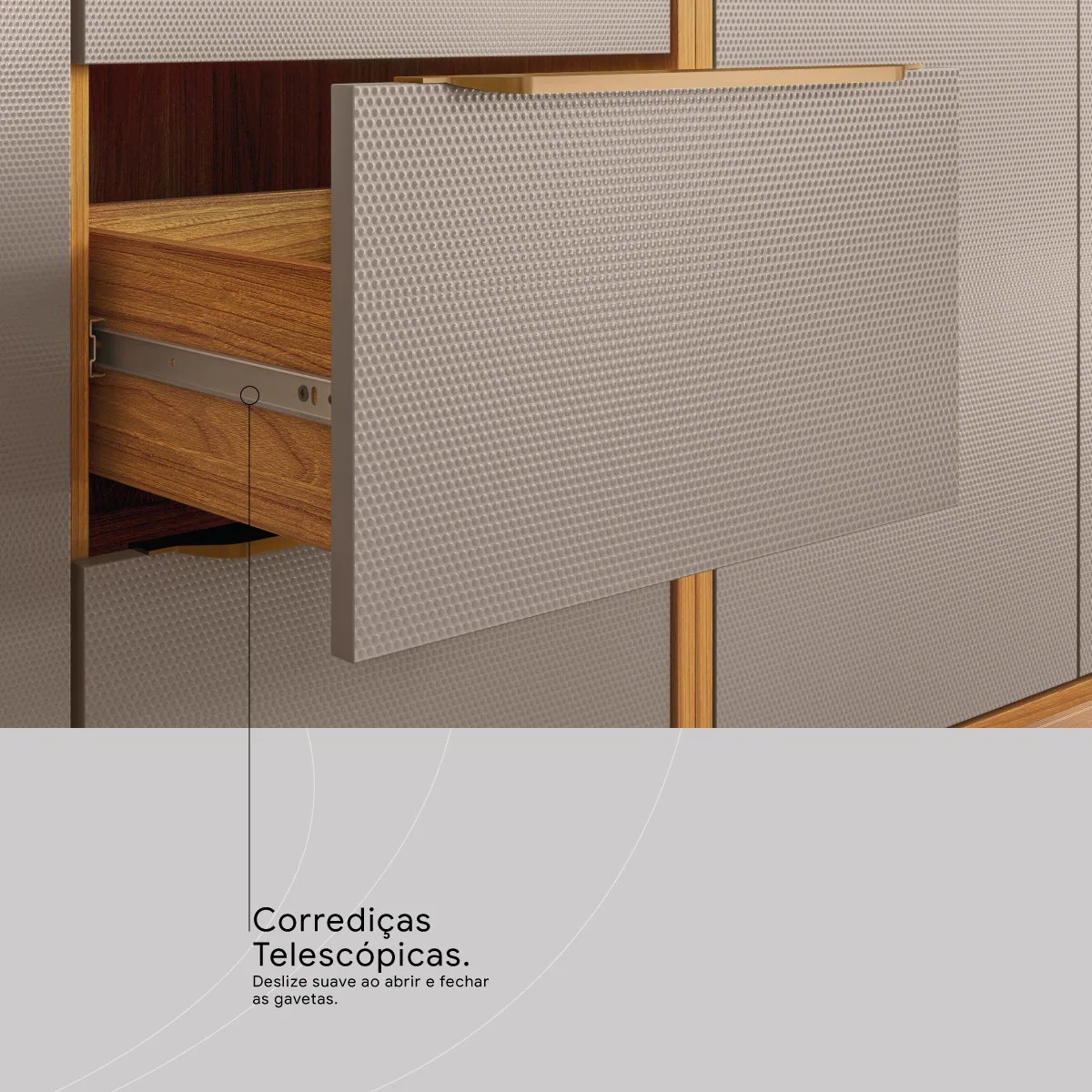 Cozinha Completa Plena Cinamon Touch/Nude – DEMÓBILE