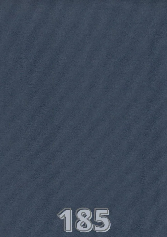 Sofá Cama Canadá 2,18 m Veludo Azul 185 – TOP ESTOFADOS