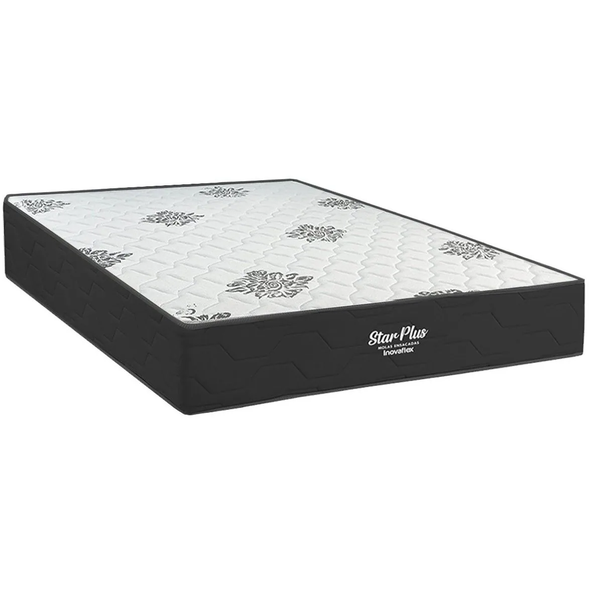 Colchão Queen Star Plus 25 cm D26 Molas Ensacadas – INOVAFLEX