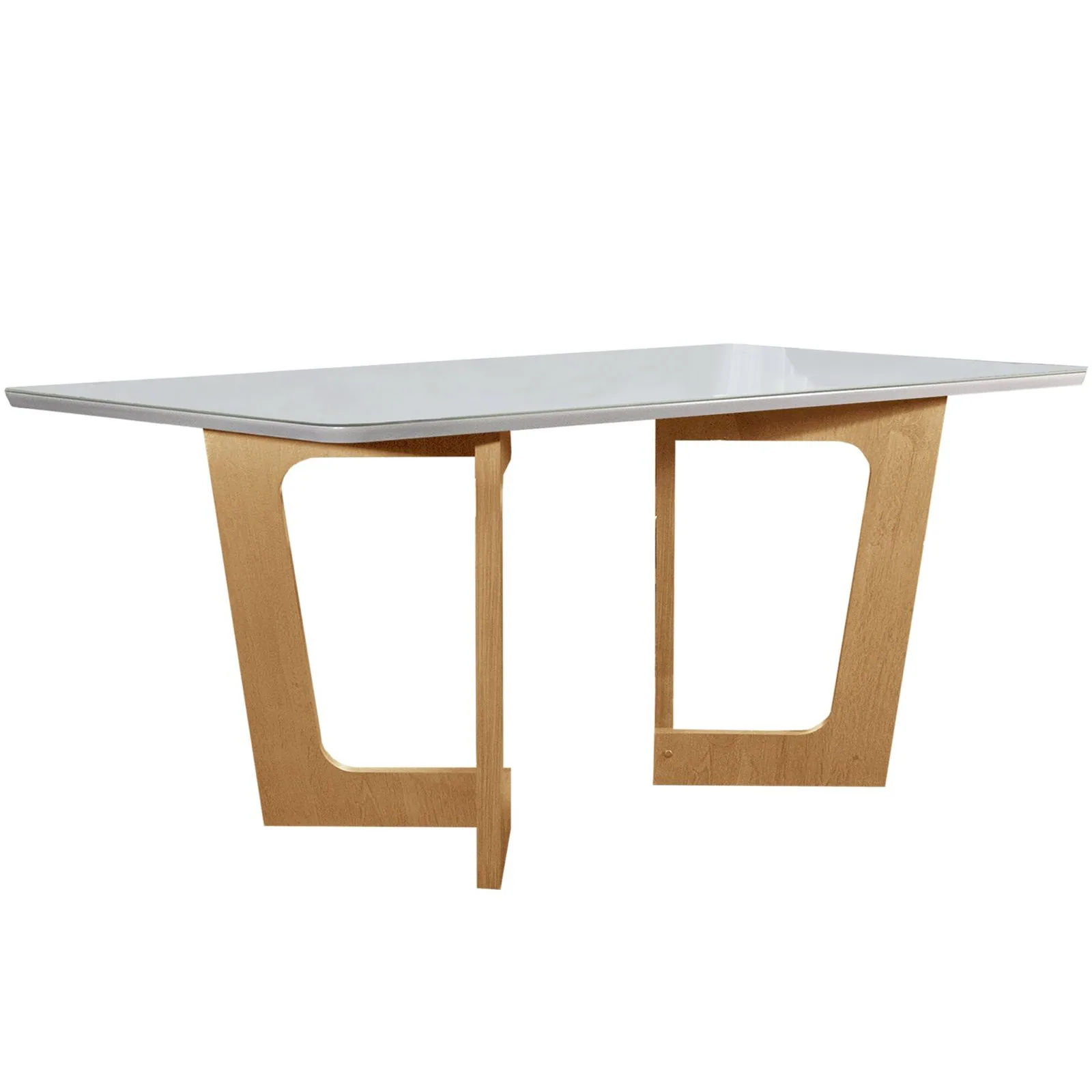 Mesa Dubai 120 (Tampo Londres) Cinamomo/Off White – CEL MOVEIS