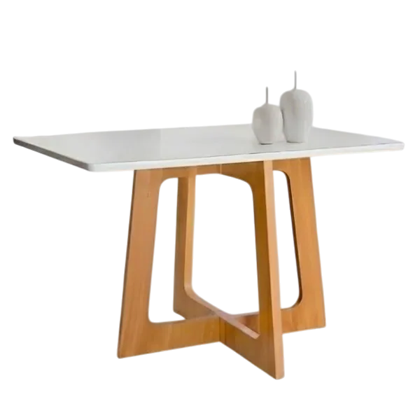 Mesa Dubai 120 (Tampo Londres) Cinamomo/Off White – CEL MOVEIS