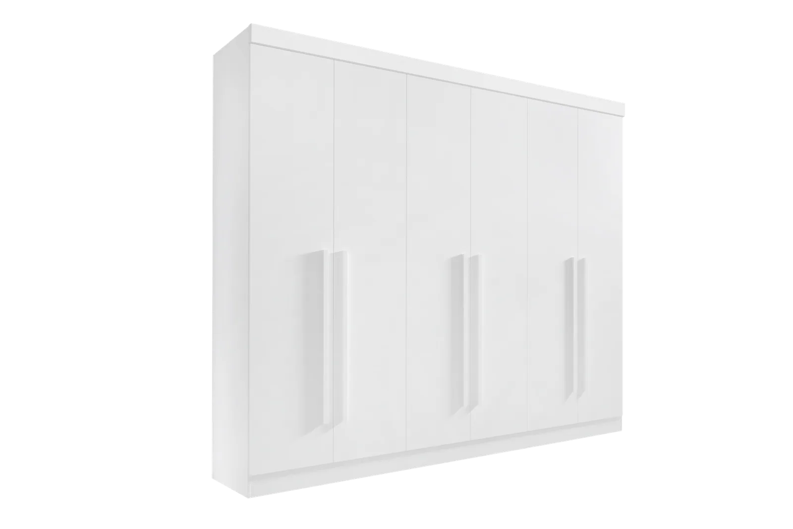 Guarda-Roupa 6 Portas Da Vinci 2,75 m Branco – D’DORO MÓVEIS