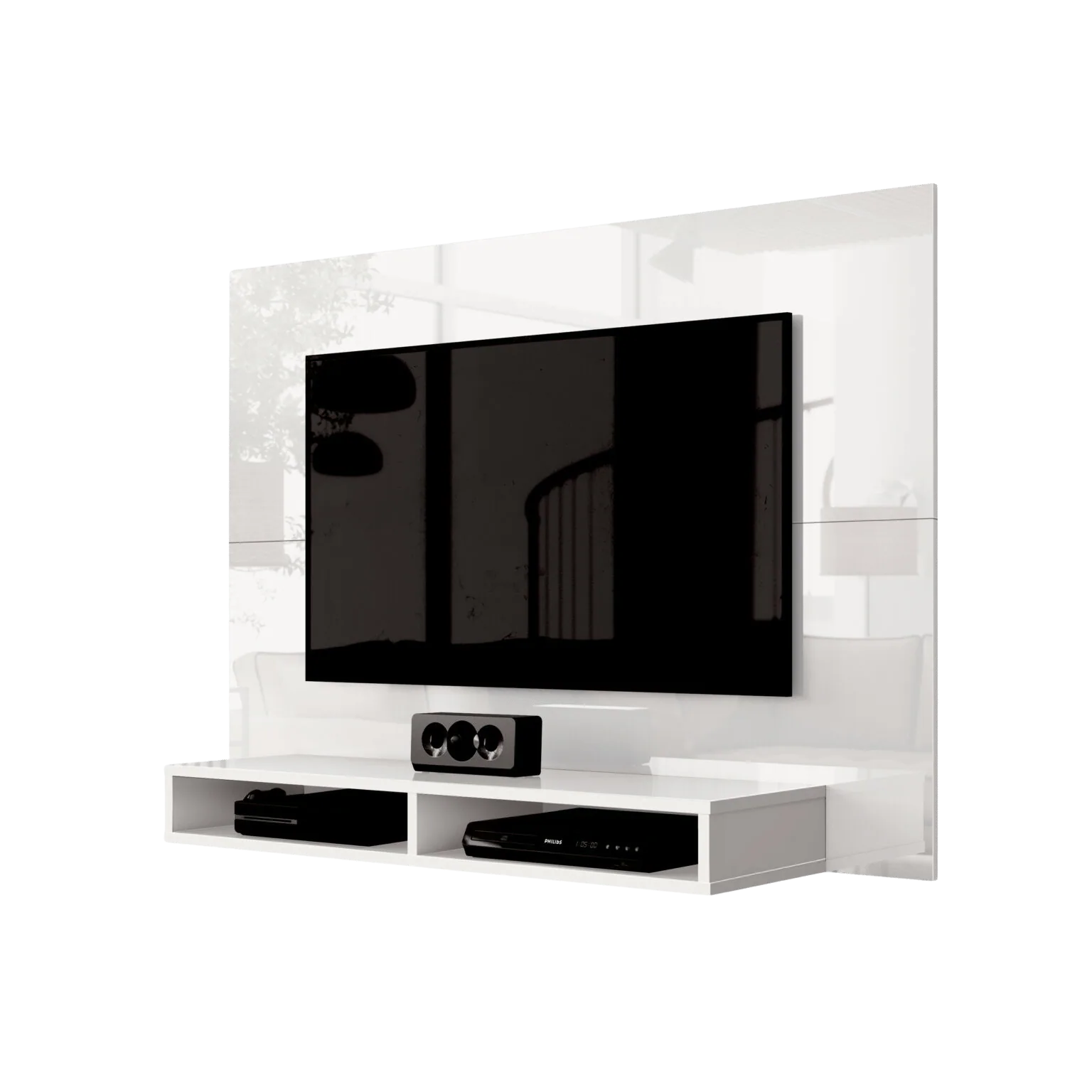 Painel até 43″ Fox New Branco – EDN MÓVEIS