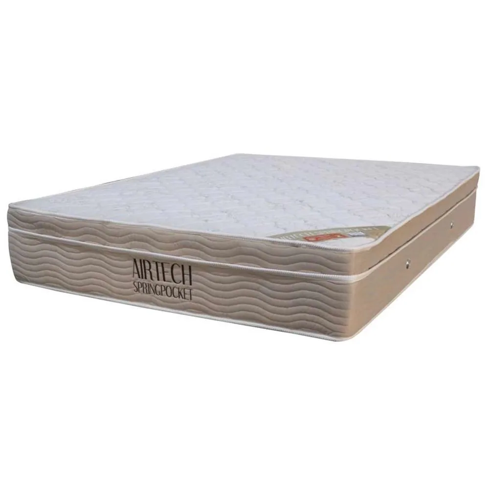 Colchão Queen Airtech Springpocket 25 cm D26 Molas ensacadas – ORTOBOM