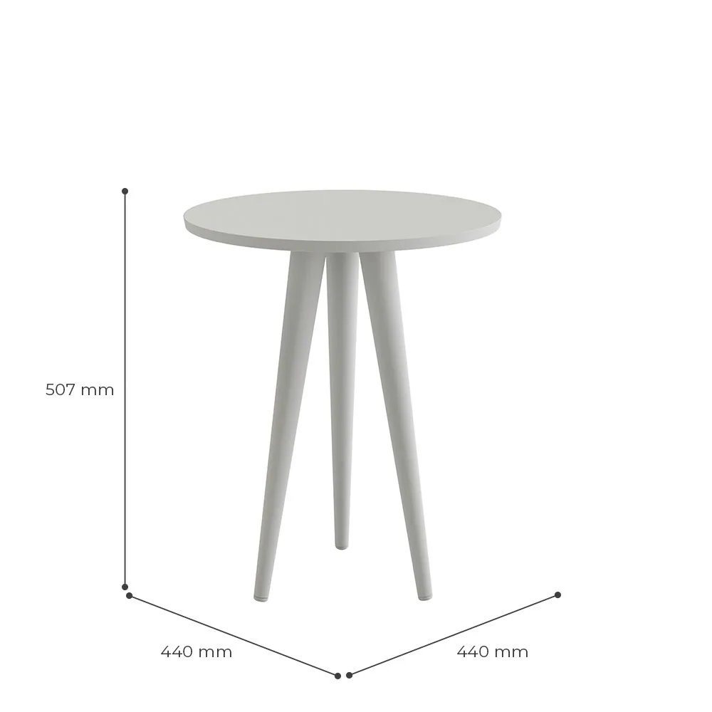 Kit 2 Mesas Slim Off White – PATRIMAR