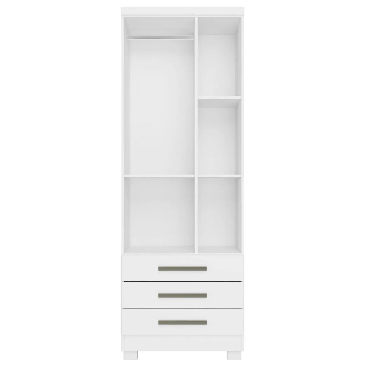 Guarda-Roupa Floripa 0, 61 m Branco – RUDRACK