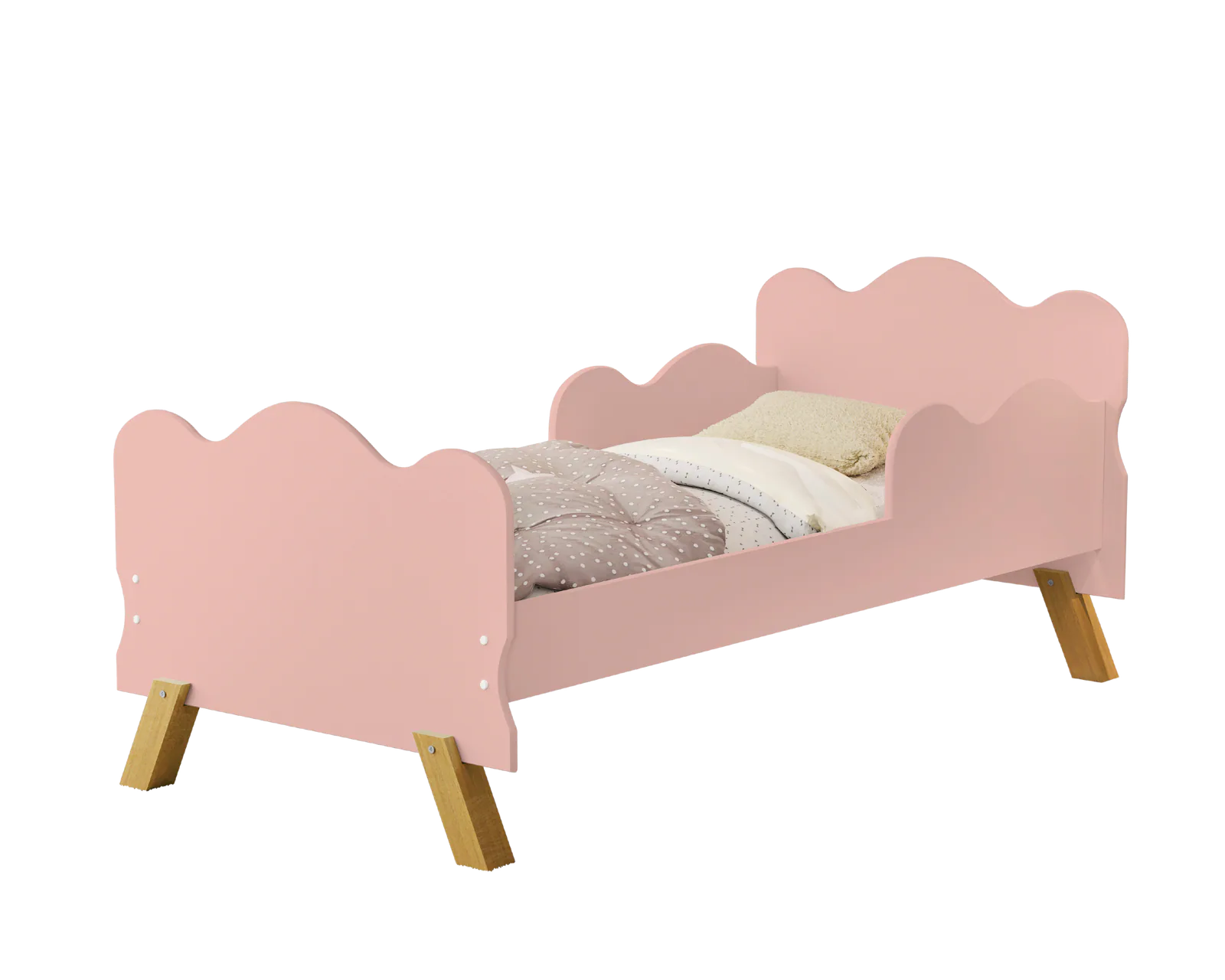 Mini Cama Juvenil Angel Rosé – VJ MÓVEIS