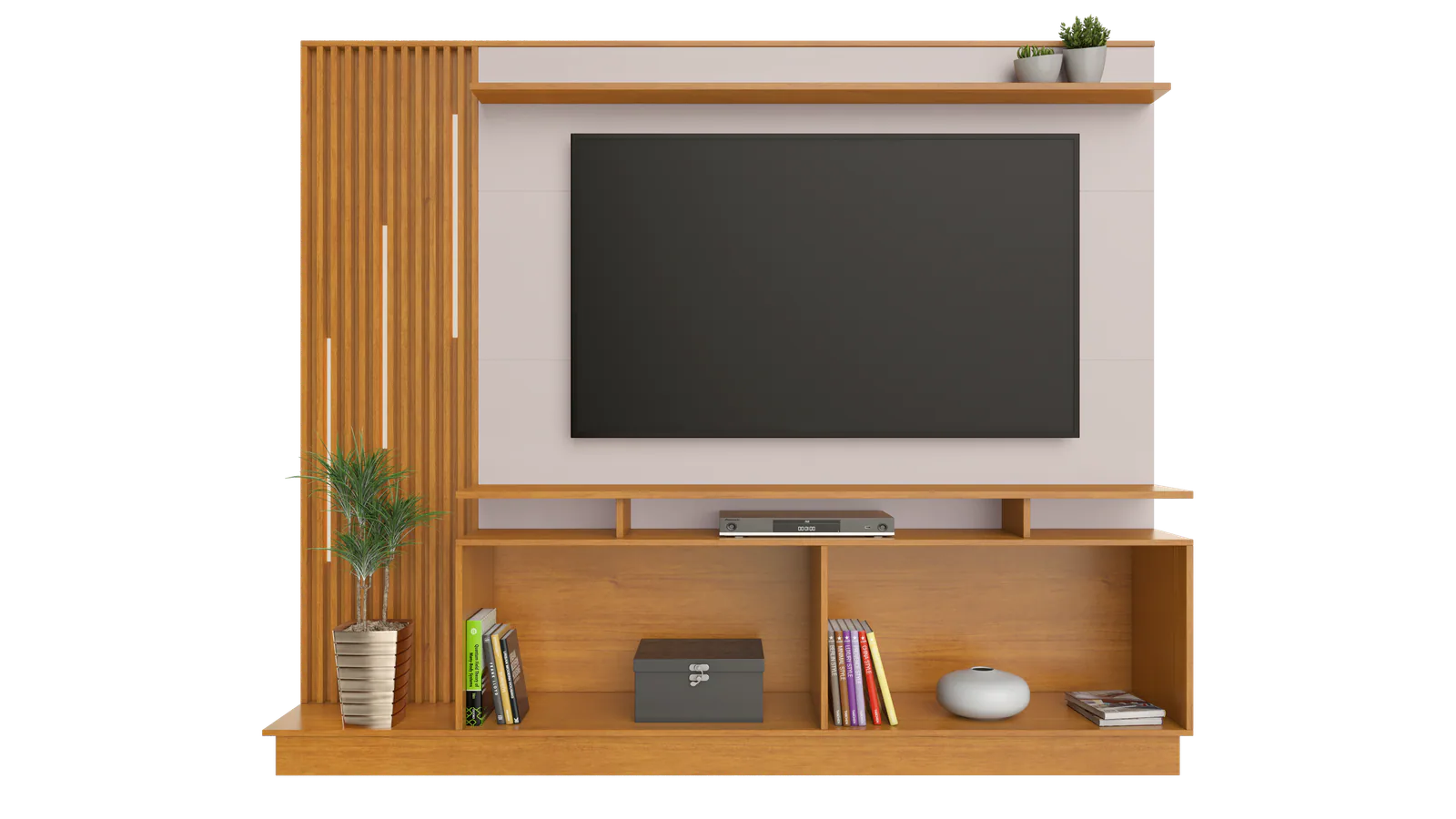 Home até 65″ Absoluto Cinamomo/Off White – JCM MOVELARIA