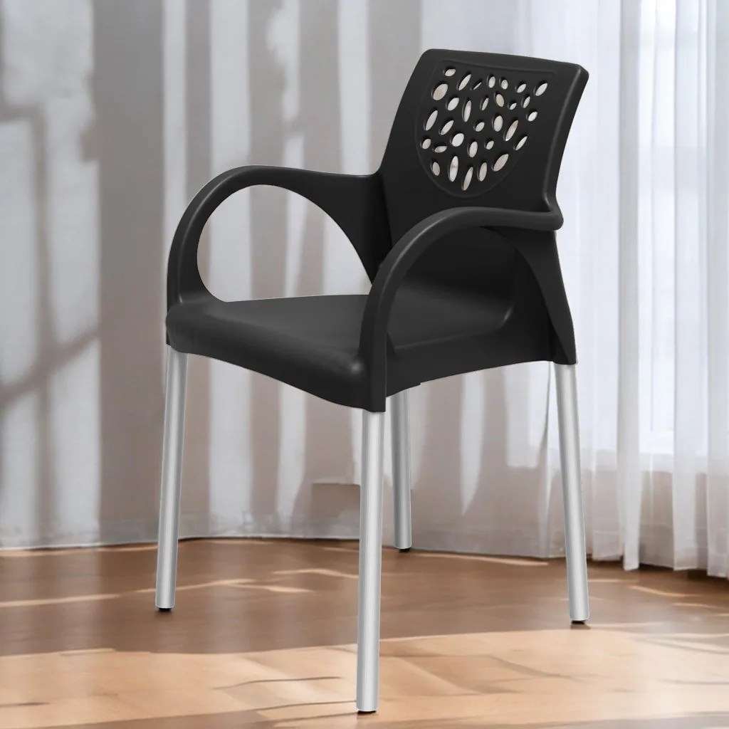Poltrona Deluxe Preto – FORTE PLÁSTICO