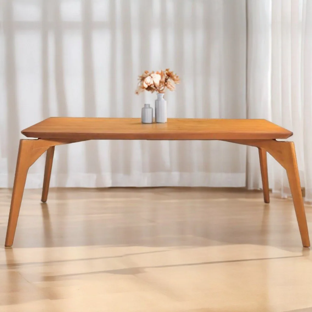 Mesa Tiradentes 120 Imbuia Natural (S/Vidro) – MARKA MÓVEIS