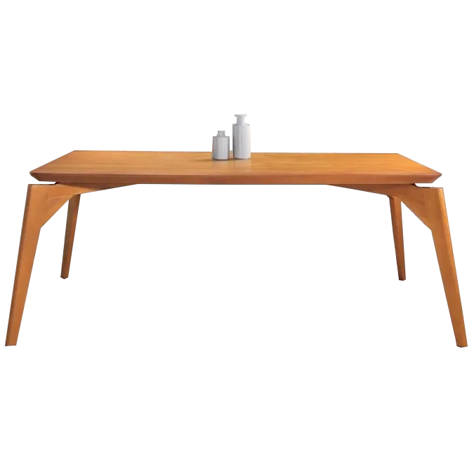 Mesa Tiradentes 120 Imbuia Natural (S/Vidro) – MARKA MÓVEIS