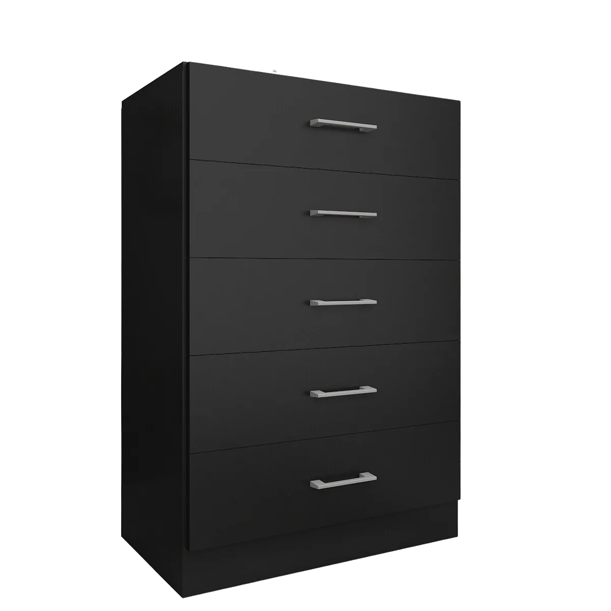 Cômoda 5 Gavetas Aruba Preto – FELLICCI