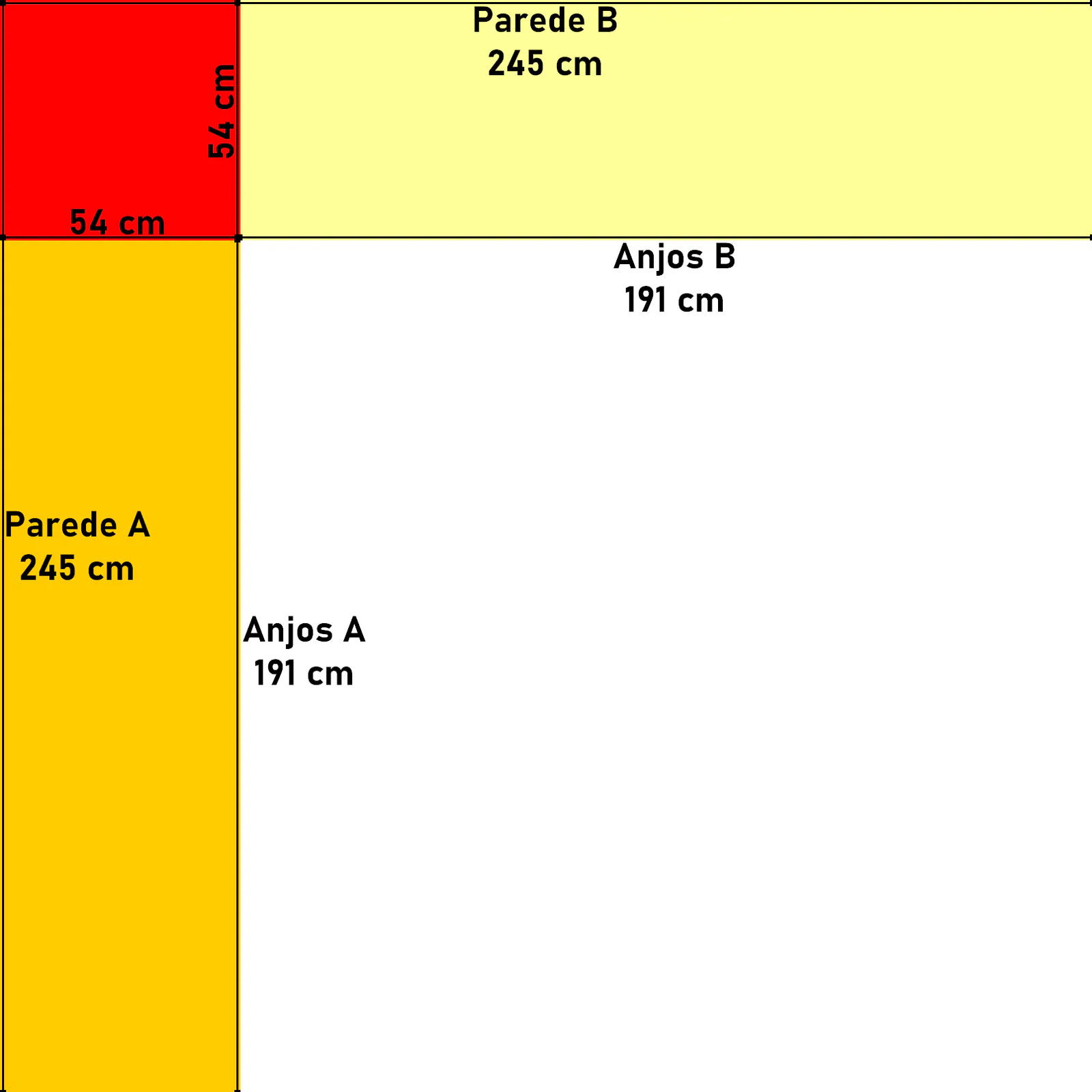Closet Anjos 1,91 m x 1,91 m Branco – CARIOCA MÓVEIS