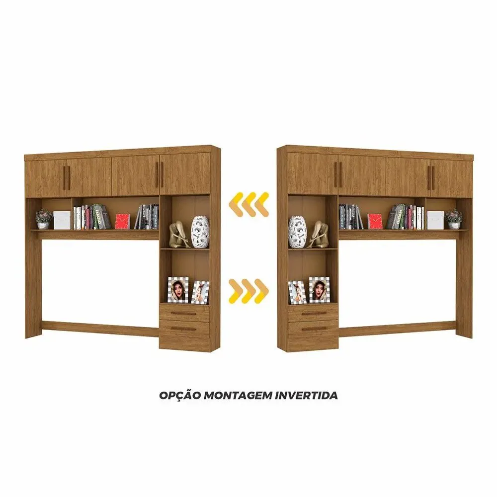 Modulado 4 Portas Freijó – CARIOCA MÓVEIS