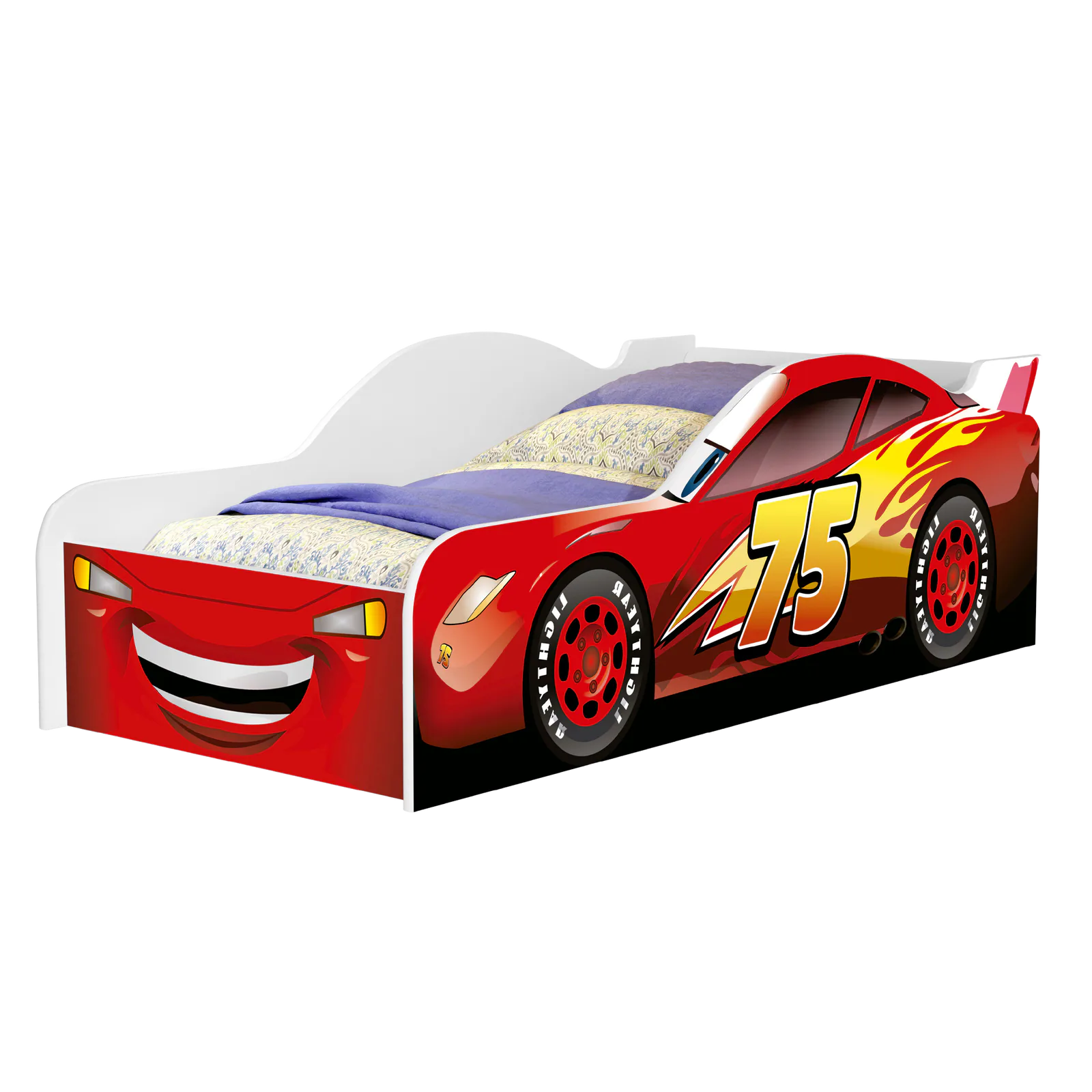 Cama Juvenil Carro (Menino) Vermelho 07 – VJ MÓVEIS