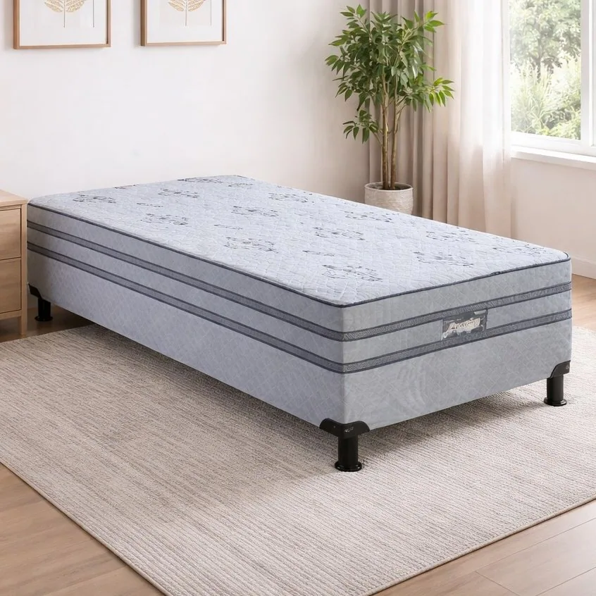 Cama Box Solteiro Prestige D28 Molas Ensacadas – ECOTEC