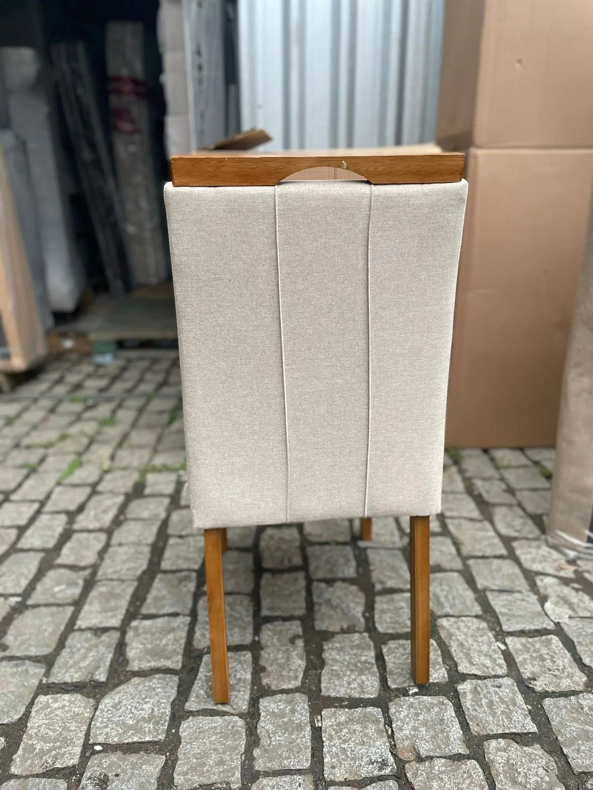 Kit 2 Cadeiras Sophia Linho Bege 200 – WM DECOR