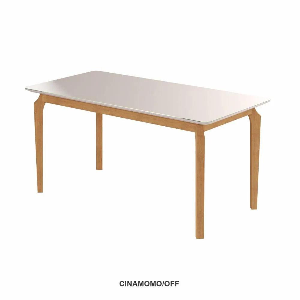 Mesa Alegra 120 Cinamomo/Off White – JCM MOVELARIA