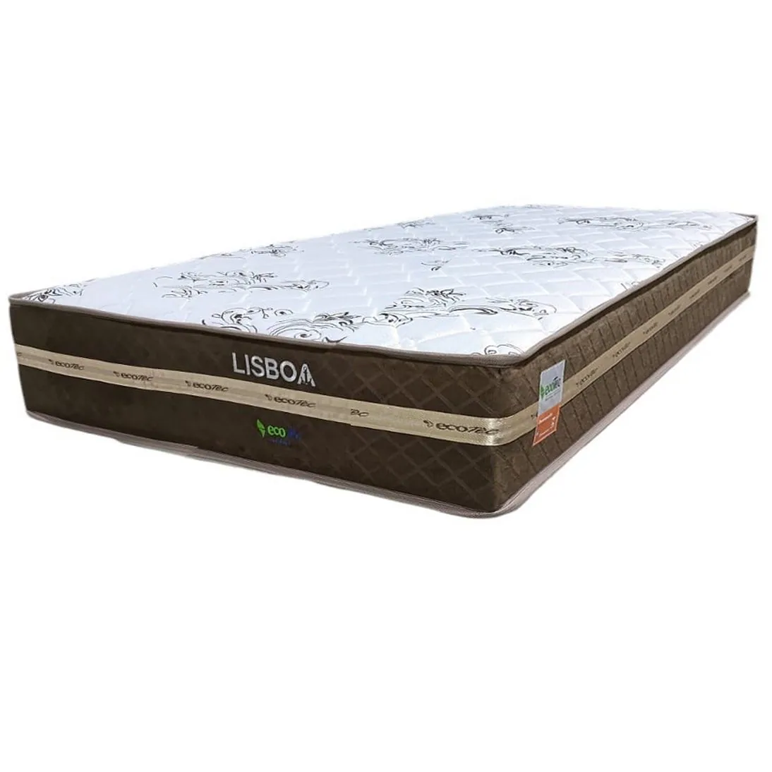 Colchão Solteiro Lisboa 24 cm D28 Molas Ensacadas – ECOTEC