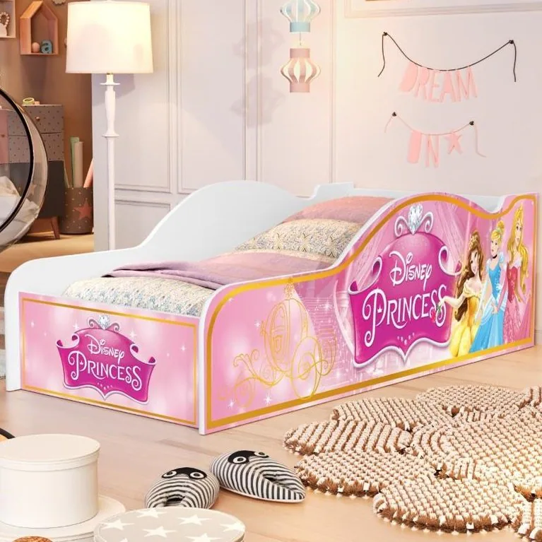 Cama Juvenil Carro (Menina) Princesas 16 – VJ MÓVEIS