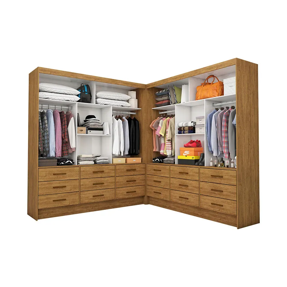 Closet Sevilha 1,62 m x 1,62 m Cinamomo – CARIOCA MÓVEIS