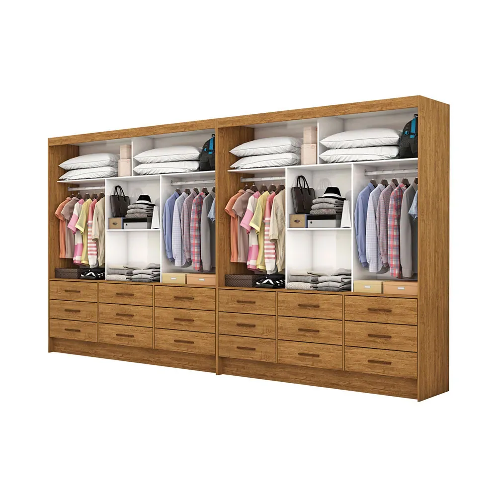 Closet Sevilha 1,62 m x 1,62 m Cinamomo – CARIOCA MÓVEIS