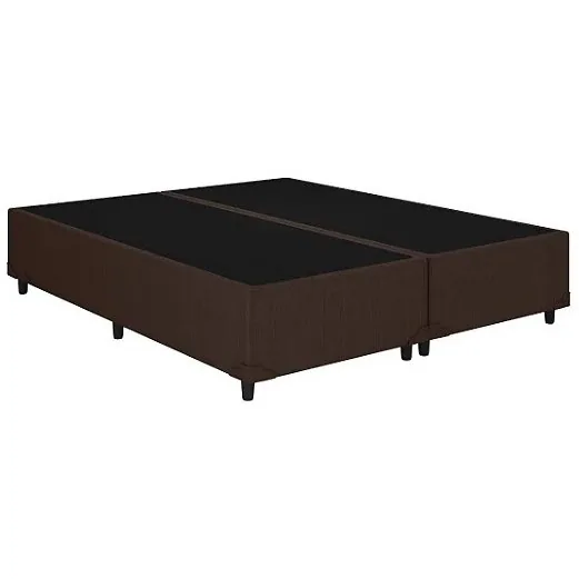 Base Box Queen Simples Corino Marrom – BIOSTAR