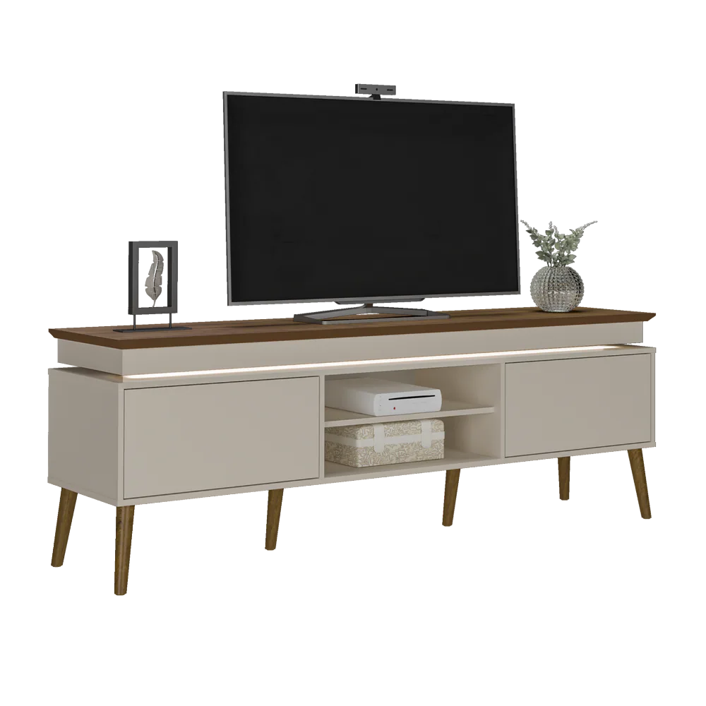 Rack até 75″ Lumina Pinho/Off White – ARTELY