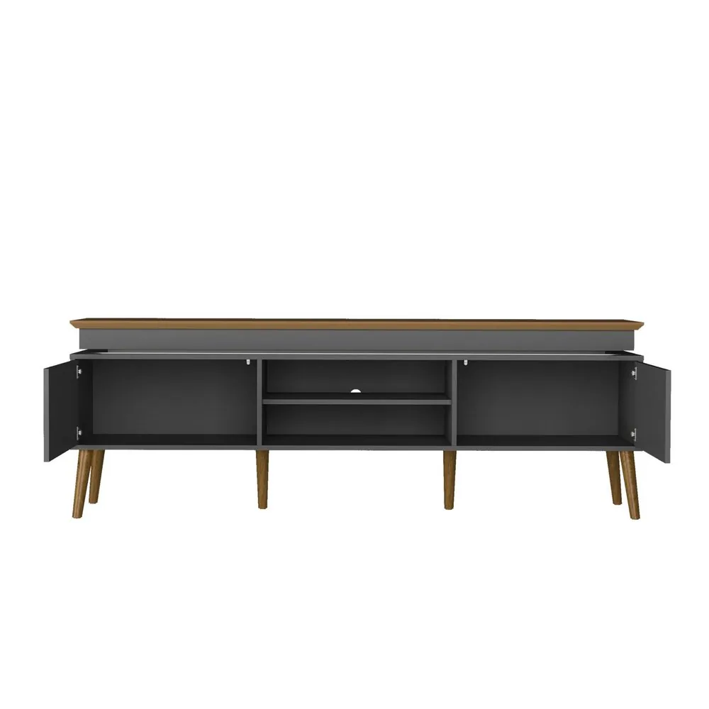 Rack até 75″ Lumina Carvalho/Grafite – ARTELY