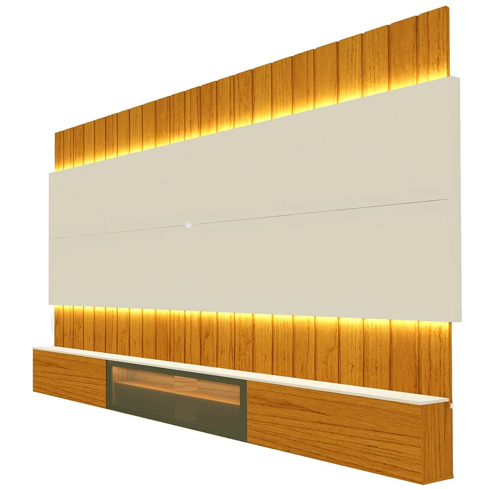 Home Suspenso até 85″ Soberano Reflecta 260 Naturale/Off White – GELIUS