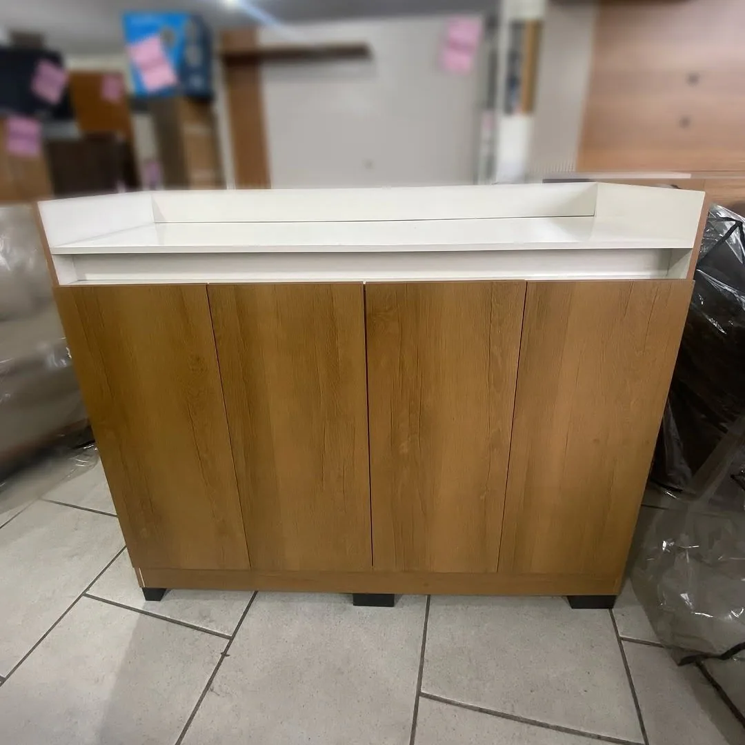 Buffet 4 Portas Real Mel/Pérola – MÓVEIS PRIMUS