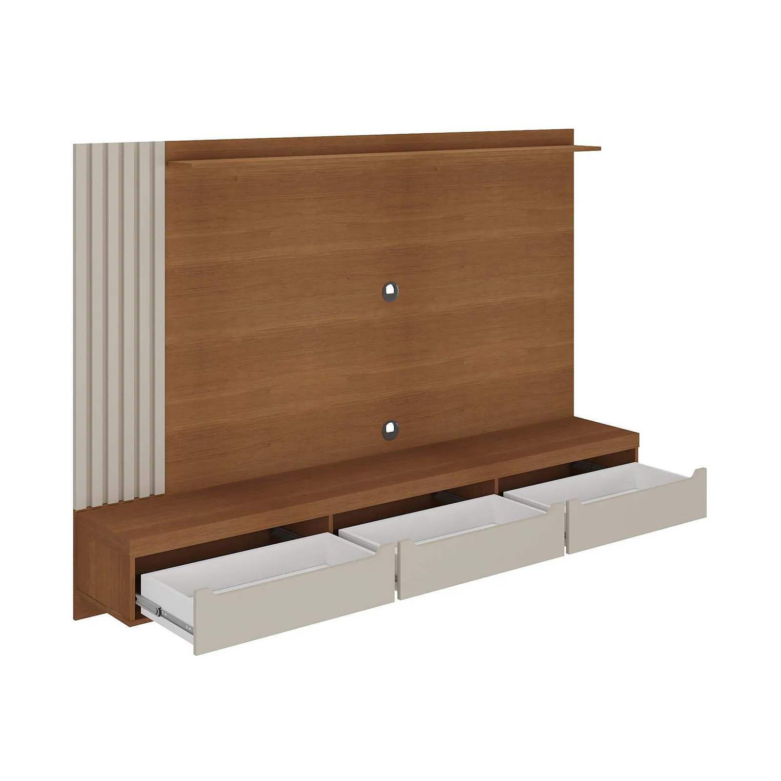 Painel até 75″ Presence Cinamomo/Off White – ARTELY