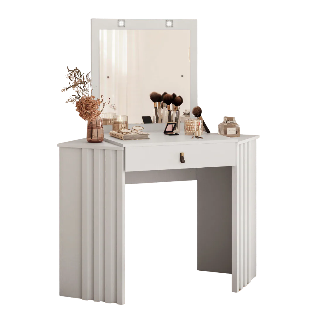Camarim Canto Glitter Branco Fosco – MÓVEIS ALBATROZ
